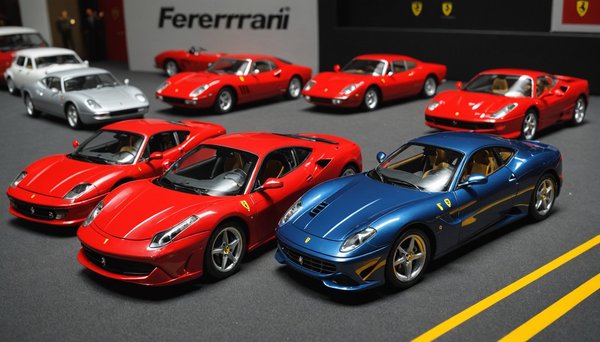 Découvrez les meilleures miniatures ferrari en plusieurs échelles